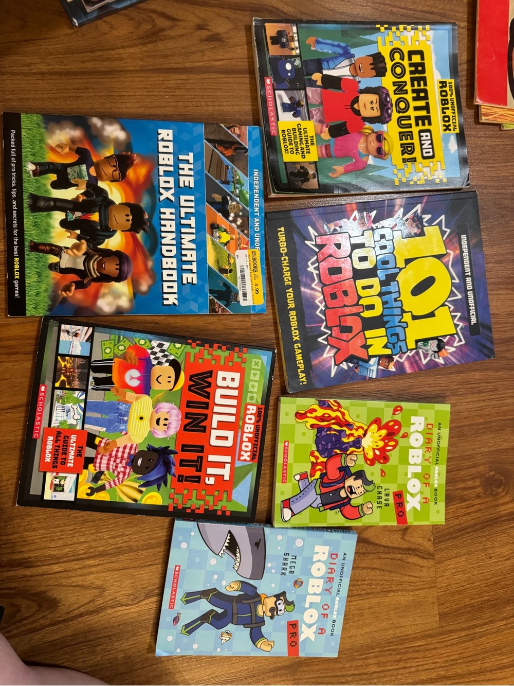 Roblox Books set of 6